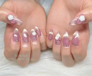 ネイル Yuna🩵 RE:N.Nailのネイルデザイン