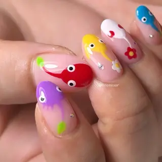 ネイル ネイル/耳つぼ /新ホワイトニングのネイルデザイン