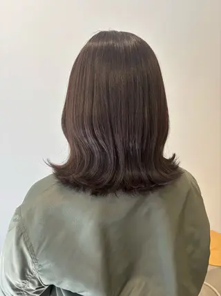 ミディアム カラー 💖韓国風艶髪ヘア 💖EREN🦋のヘアスタイル