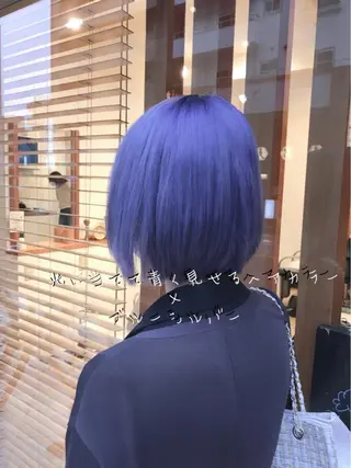 ミディアム カラー アザマ　ヤスカツ _rosso 川口のヘアスタイル