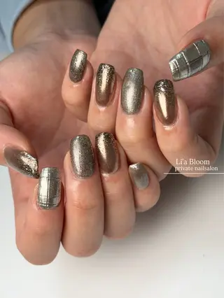 ネイル Li'a Bloom所属・🦋🤍 madoka🤍のネイルデザイン