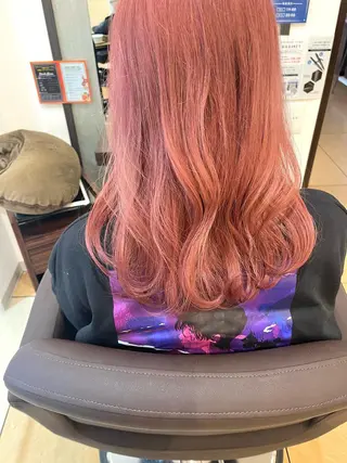 ミディアム カラー ヘアアレンジ ちひろ /似合わせカラーのヘアスタイル