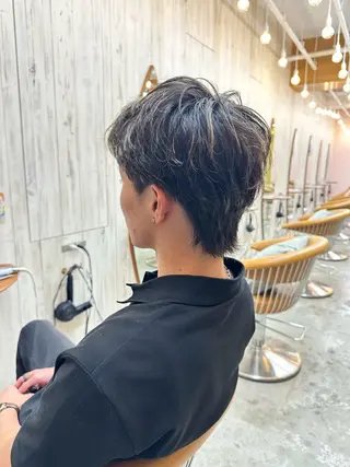 メンズ 髪質改善✨縮毛矯正 ショートボブ/ともきのヘアスタイル