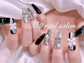 ネイル 長さだし専門店 M2　rikaのネイルデザイン