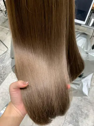 セミロング パーマ 美髪ヘッドスパ🫧 西山紗奈江💆‍♀️のヘアスタイル