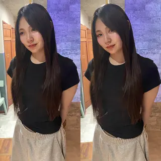 ロング カラー mai / linoah˚✧のヘアスタイル