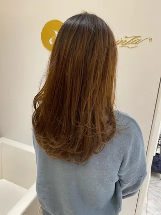 ロング ❤️パーマ美容師✂︎ 井口美緒のヘアスタイル