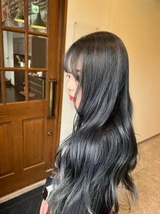 ロング カラー no aのヘアスタイル