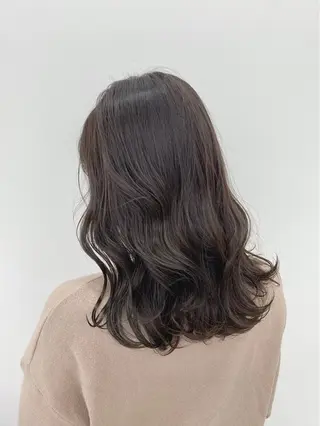 ロング カラー ヘアアレンジ レイヤー×透明感カラ ーHAYATOのヘアスタイル