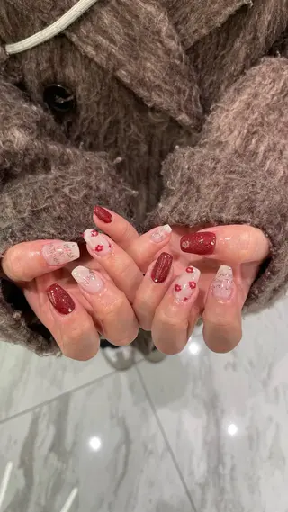 ネイル 【淡色color/ nail】maikoのネイルデザイン