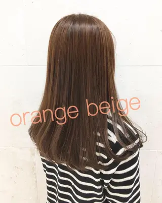 ロング カラー 斉藤 貴也のヘアスタイル