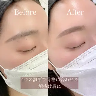 アイブロウ moana 梅津のマツエク・マツパデザイン