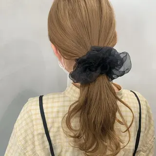 カラー newi梅田🫧韓国 ヘア🫧sakiのヘアスタイル