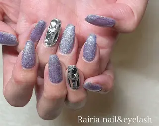 ネイル Rairia   nail所属・屋敷 理奈のネイルデザイン