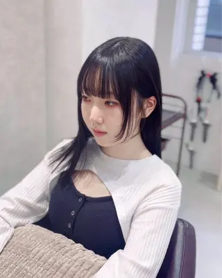 セミロング mao再現性120% カット/お洒落ヘアのヘアスタイル