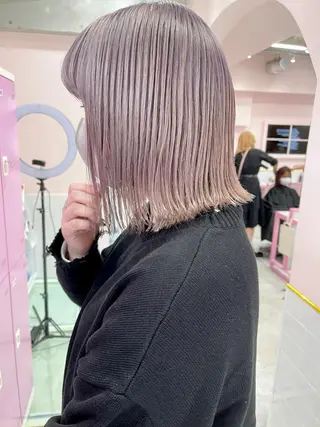 ミディアム カラー 透明感カラー× レイヤーカット✨高梨のヘアスタイル