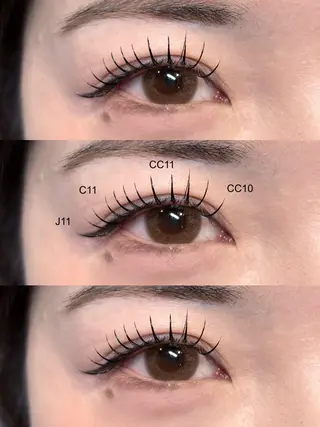 マツエク・マツパ sour~trois nanaのマツエク・マツパデザイン