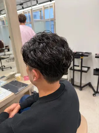 パーマ メンズ EARTH菊名店👾 ひらのすぐるのヘアスタイル