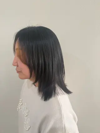 ミディアム WINNER美容室  西店所属・原尾 あやなのヘアスタイル