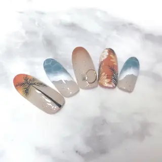 ネイル ステラ marikominoのネイルデザイン