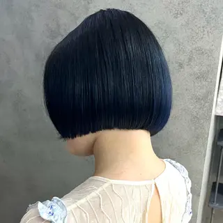 ショート カラー 顔まわり/ボブウルフ 🤍愛唯(めい)のヘアスタイル
