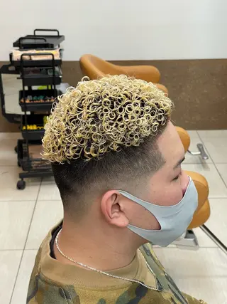 ショート パーマ SOYON西大寺店所属・ダブルカラー/ 髪質改善💎安藤のヘアスタイル