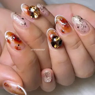 ネイル ネイル/耳つぼ /新ホワイトニングのネイルデザイン