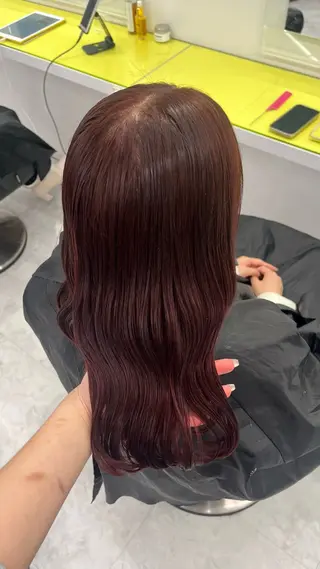 カラー akari🎀🤍 ガーリーstyleのヘアスタイル