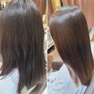 ミディアム Ash 店長　山下達也のヘアスタイル