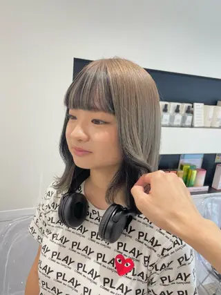 ミディアム カラー cocoro ✧˖°.のヘアスタイル