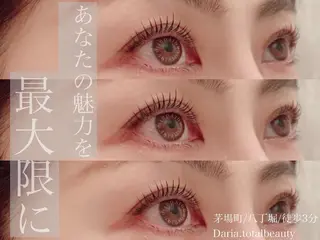 マツエク・マツパ サロン ダリアのマツエク・マツパデザイン