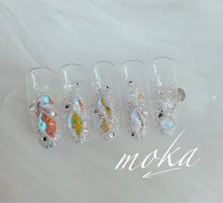 ネイル 胡蝶蘭レディースサロ ンNailMOKAのネイルデザイン