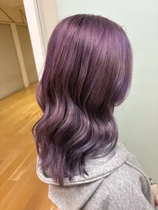 セミロング カラー ヘアアレンジ アパルトメントジェシカ所属・ジェシカ西宮店 (ヤマグチミオカ)のヘアスタイル