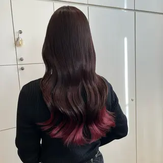 カラー すみす🎀ヘアメ/ 艶カラー/エクステのヘアスタイル