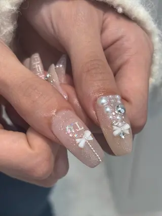 ネイル 🩰ミキ/韓国♡ girlyネイル🩰のネイルデザイン