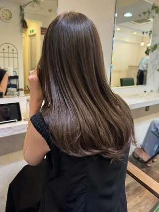 セミロング カラー m ā l o.🌷 サカモトマイコのヘアスタイル