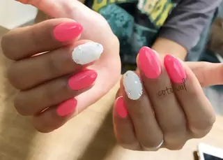 ネイル ツメトマツゲ .のネイルデザイン