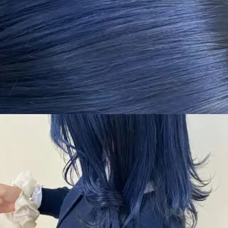 セミロング カラー ［銀座］淡色 ラベンダー🫧大村のヘアスタイル