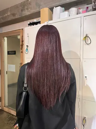 ロング カラー ふかたさや🌟 艶感カラー🌟のヘアスタイル