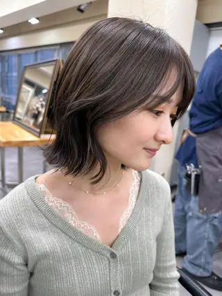 ショート カラー メンズパーマ メンズ特化ryoのヘアスタイル