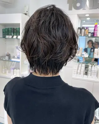 ショート パーマ 無料カットモデル募集 /　 Juanのヘアスタイル