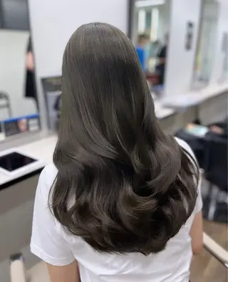 ロング カラー ヘアアレンジ 髪質改善/ TECHIのヘアスタイル