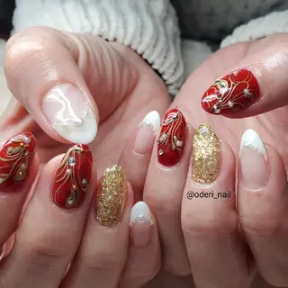 ネイル おで@ oderi_nailのネイルデザイン