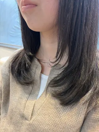 ミディアム 🫧艶感カラー /Ruu🫧のヘアスタイル