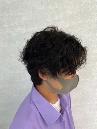 パーマ メンズ メンズカット/パ ーマ/スズキショウタのヘアスタイル