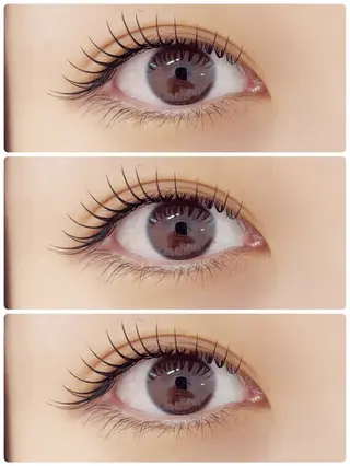 マツエク・マツパ ribbon水戸店所属・原田 美波のマツエク・マツパデザイン