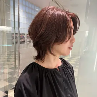 ショート レイヤーカット /ボブ/azusaのヘアスタイル