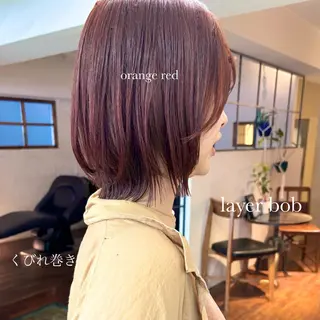 ミディアム カラー ⌇🌹透明感カラー 🌹ᴍᴇɢᴜᴍɪ ⌇のヘアスタイル