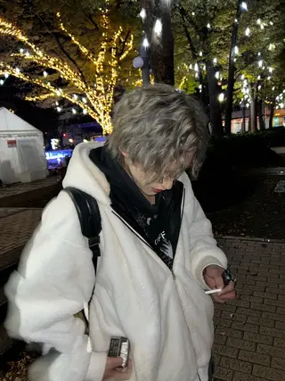 カラー メンズ konomi⛓🩶 カラー/ヘアアレンジのヘアスタイル