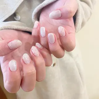 ネイル 𝕄𝕚𝕪𝕦🤍 自由が丘⌇パラジェルのネイルデザイン